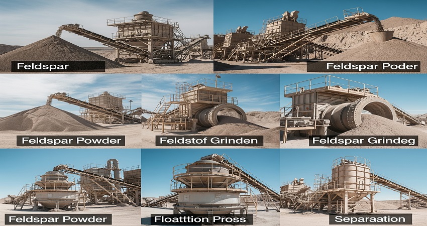 Feldspath de haute qualité pour l'exportation